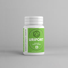 URIFORT®️ — Formulă cu 16 ingrediente vegetale, merișor, ienupăr și strugurii-ursului
