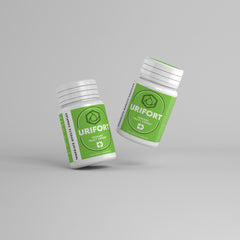 URIFORT®️ — Formulă cu 16 ingrediente vegetale, merișor, ienupăr și strugurii-ursului