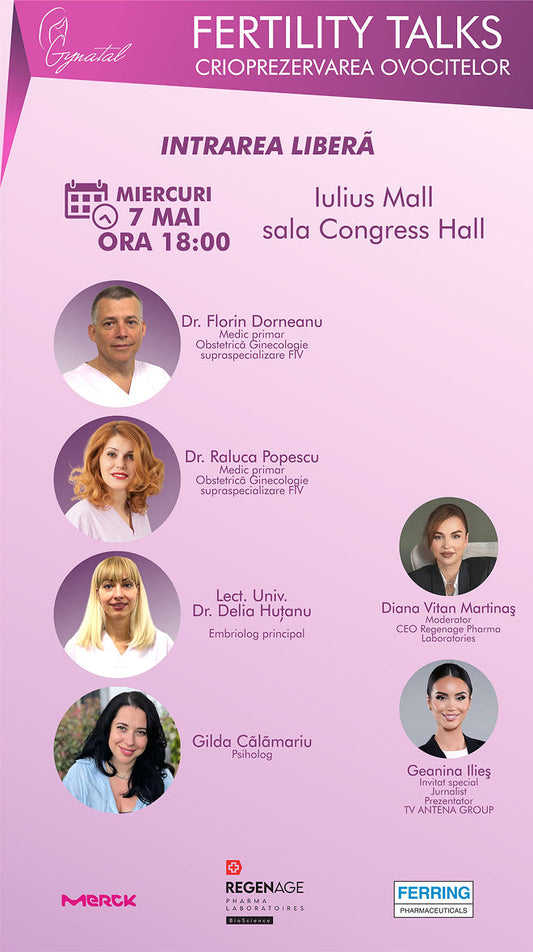 Fertility Talks – Crioprezervarea ovocitelor: Întâiul pas al unei mișcări naționale pentru protejarea viitorului
